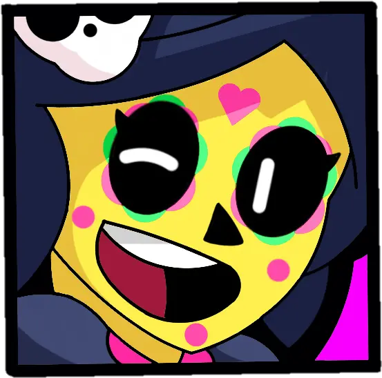  Calavera Piper Skin Icon Brawlstars Brawl Stars Piper Icon Png Calavera Png