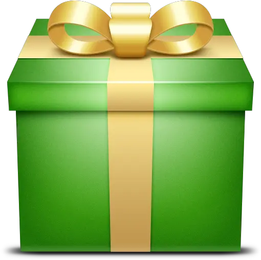  Gift Green Present Icon Png Square Gift Box Clipart Gifts Png