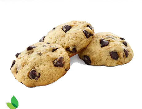  Chocolate Chip Banana Cookies Recipe With Truvía Cane Sugar Chocolate Banana Cookies Transparent Png Cookies Png