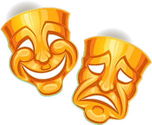  Mime Drawing Theatrical Mask Teatro Simbolo Png Drama Masks Png