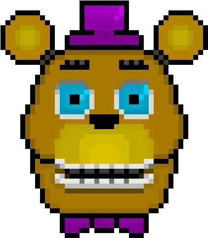  Fred Bear Pixel Art Maker Sai Baba Temple Png Fnaf 4 Icon