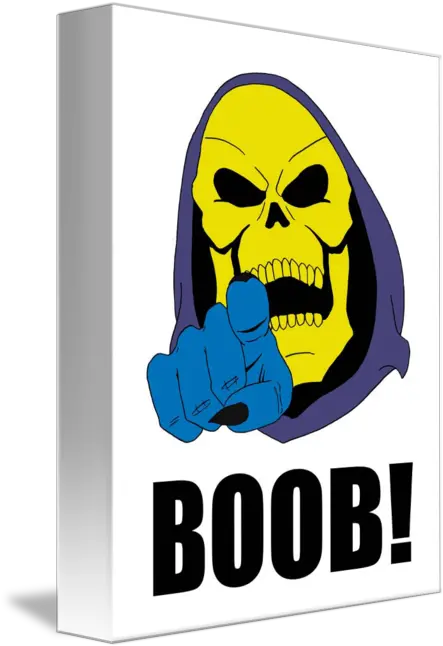  Skeletor Boob By James Marsh Graphic Design Png Skeletor Png