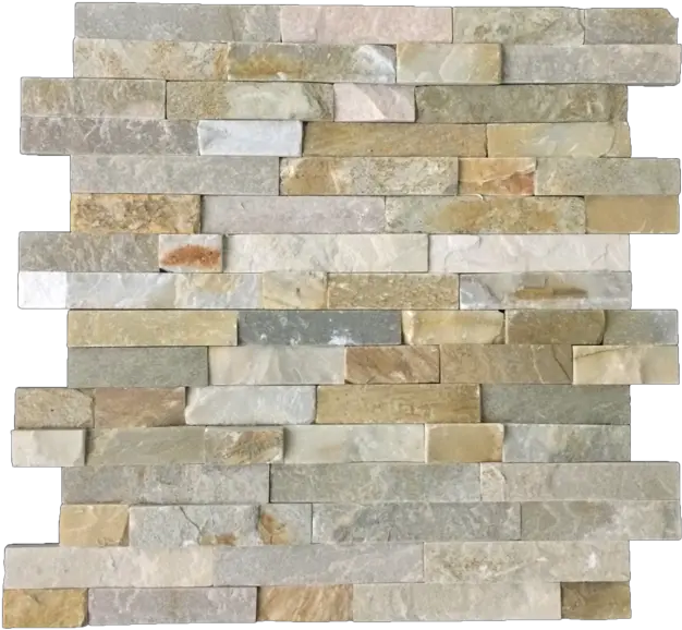  Golden Sand Quartzite X 24 Stone Wall Png Stone Wall Png