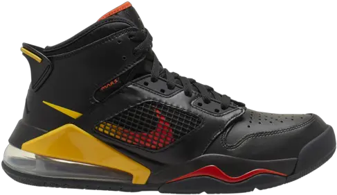  Nike Air Jordan Mars 270 Citrus Black Gradient Red Yellow Cd7070 009 Menu0027s Basketball Shoes Cd7070009 Cd7070 009 Png Black Gradient Png