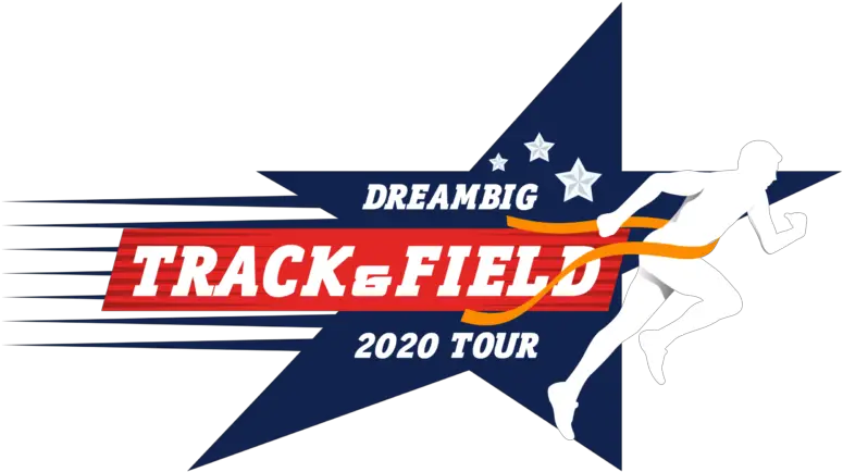  Dreambig Track And Field Tour 2020 U2013 Events Track And Field Logo 2020 Png Track And Field Png