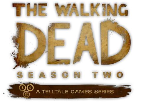  Season Two Walking Dead Season 2 Telltale Logo Png Walking Dead Logo Png