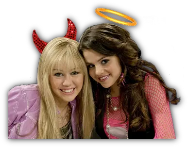  Miley Cyrus Wondering Whatu0027s Taking Selena Gomez So Long To Miley Cyrus And Selena Gomez Hannah Montana Png Miley Cyrus Png