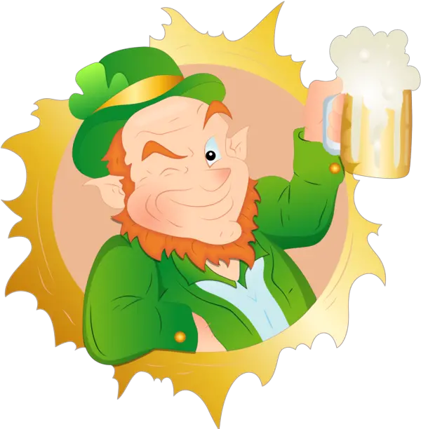  St Patricku0027s Day Green Cartoon Leprechaun For Leprechaun Png Leprechaun Png