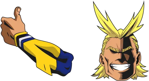  My Hero Academia All Might Cursor U2013 Custom Browser My Hero Academia All Might Png All Might Png