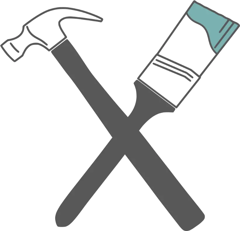  How It Works U2013 Create U0026 Escape Creative Studio Diy Workshops Framing Hammer Png Hammer And Screwdriver Icon