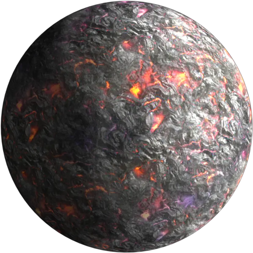  Planet Lava Planet Png Planet Png