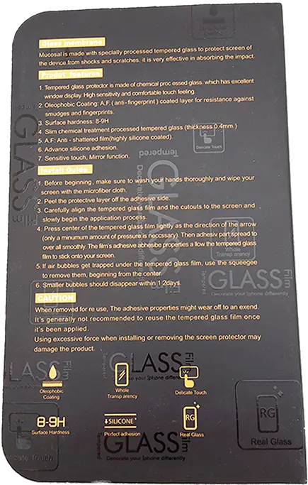  Tempered Glass Clear Qorex Group Gadget Png Scratches Transparent