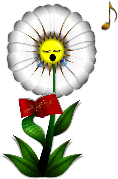  Flower Singing Png Clip Arts For Web Clip Arts Free Png Flower Singing Singing Png