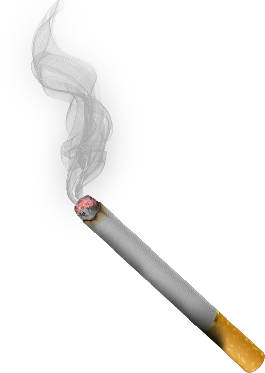  Cigarette Cigarette With Smoke Png Tobacco Png