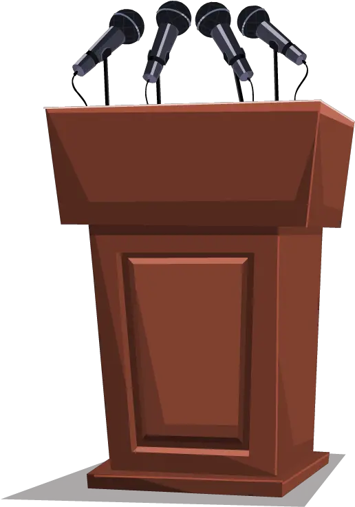  Download Clip Art Black And White Case Study The Podiums Transparent Png Podium Png