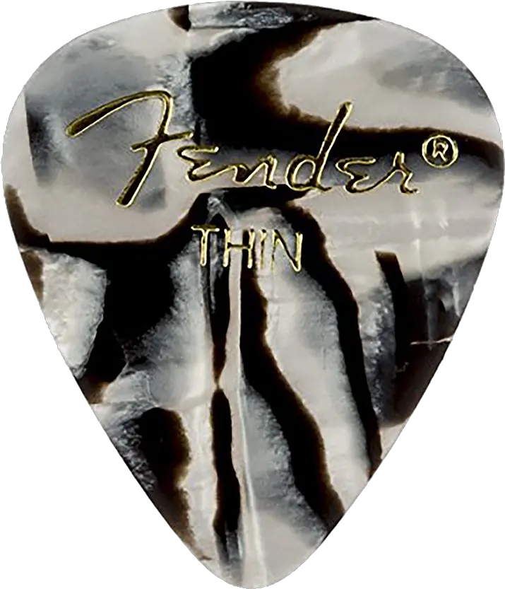  Download Fender 351 Shape Graphic Thin Fender 1980351201 Png Guitar Pick Png