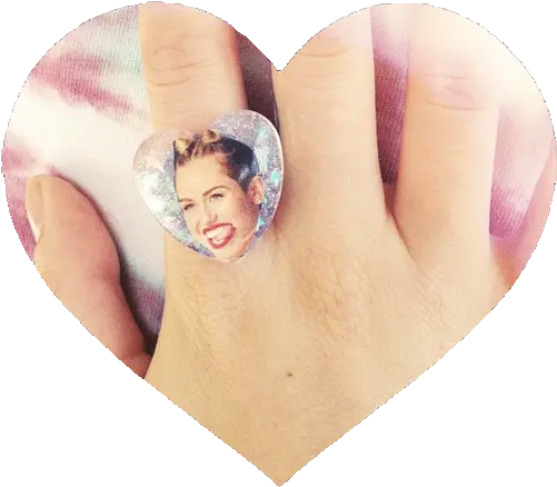  Miley Cyrus Tongue Transparent Heart Wood Png Tongue Transparent