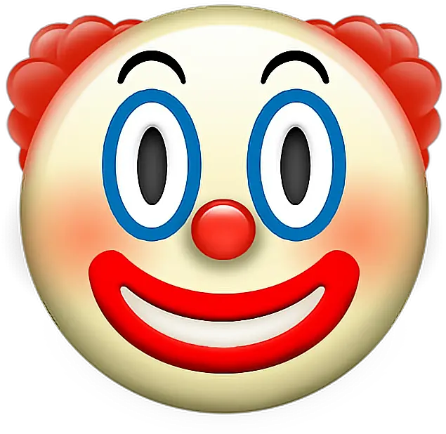  Payaso Png Emojistickers Emoji Emojifaces Clown Face Emojis Png