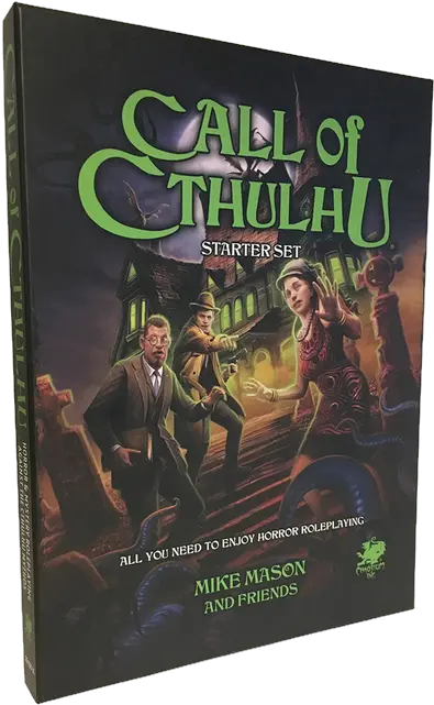  Call Of Cthulhu Starter Set Call Of Cthulhu Rpg Book Png Cthulhu Png