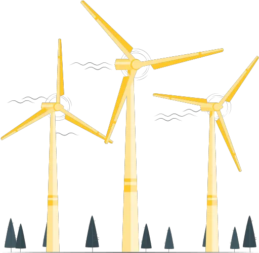  Wind Turbine Customizable Cartoon Illustrations Bro Style Energia Eolica Animada Freepick Png Windmill Icon Vector