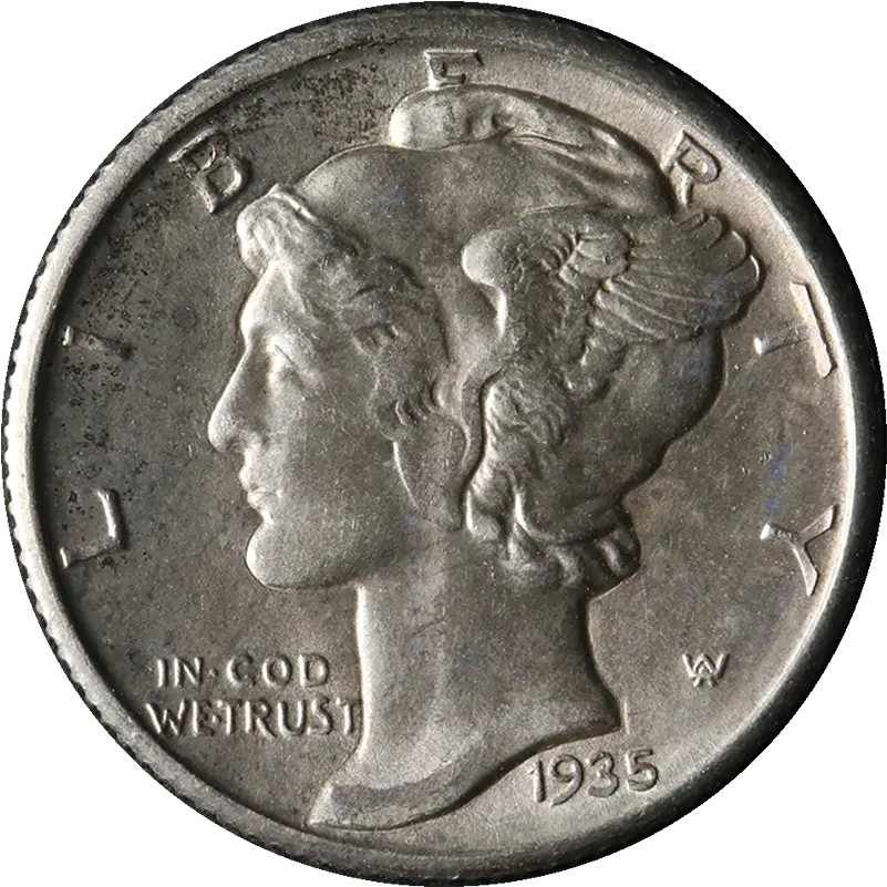  Mercury Dime History Png Icon