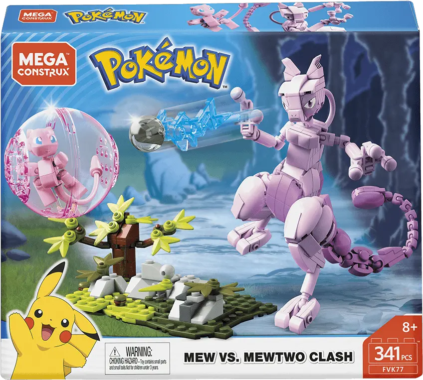  Build Playsets Instructions Mega Construx Mew Vs Mewtwo Png Mewtwo Transparent