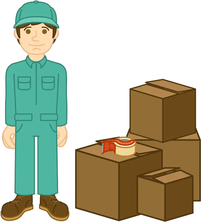  How To Prepare For Professional Packers Moveline Packers And Movers Clipart Png Packers Png