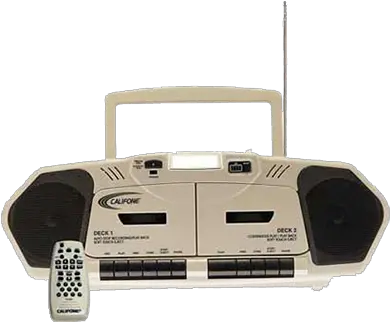  Califone Music Maker Cassette Recorder U0026 Cd Boom Box 2395av 02 2395av 02 Califone Boombox Png Boombox Transparent