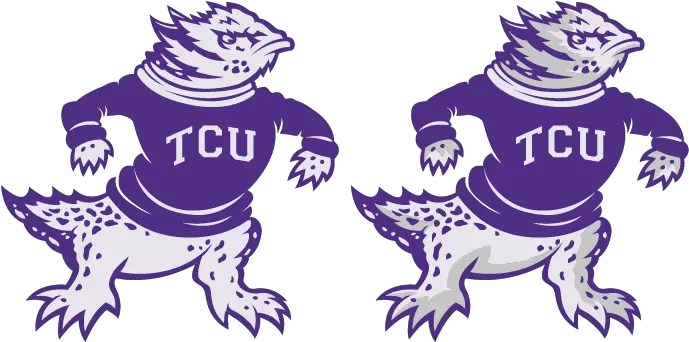  Tcu Horned Frogs Fictional Character Png Tcu Logo Png