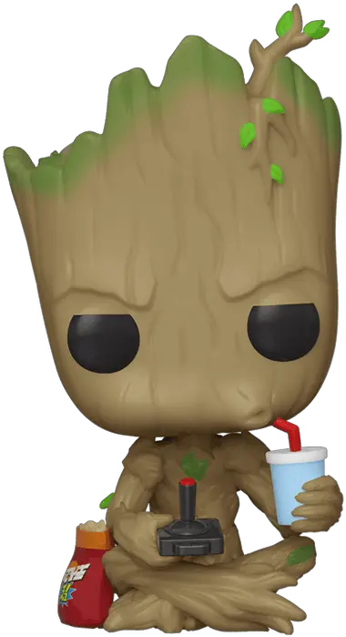  Marvel Gamer Groot Funko Pop Png Groot Transparent