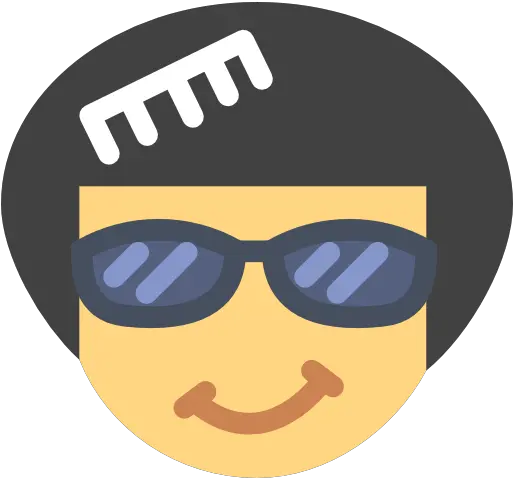  Afro Glasses Hair Interface Face Emoticon Brush Icon Icon Whatsapp No Profile Picture Afro Png Glasses Emoji Png