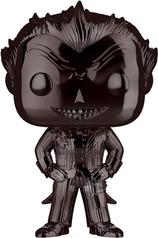  The Joker Funko Vinyl Png Scary Chrome Icon Png