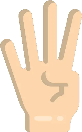  Counting Free Gestures Icons Sign Language Png Create Vulcan Salute Icon In Photoshop