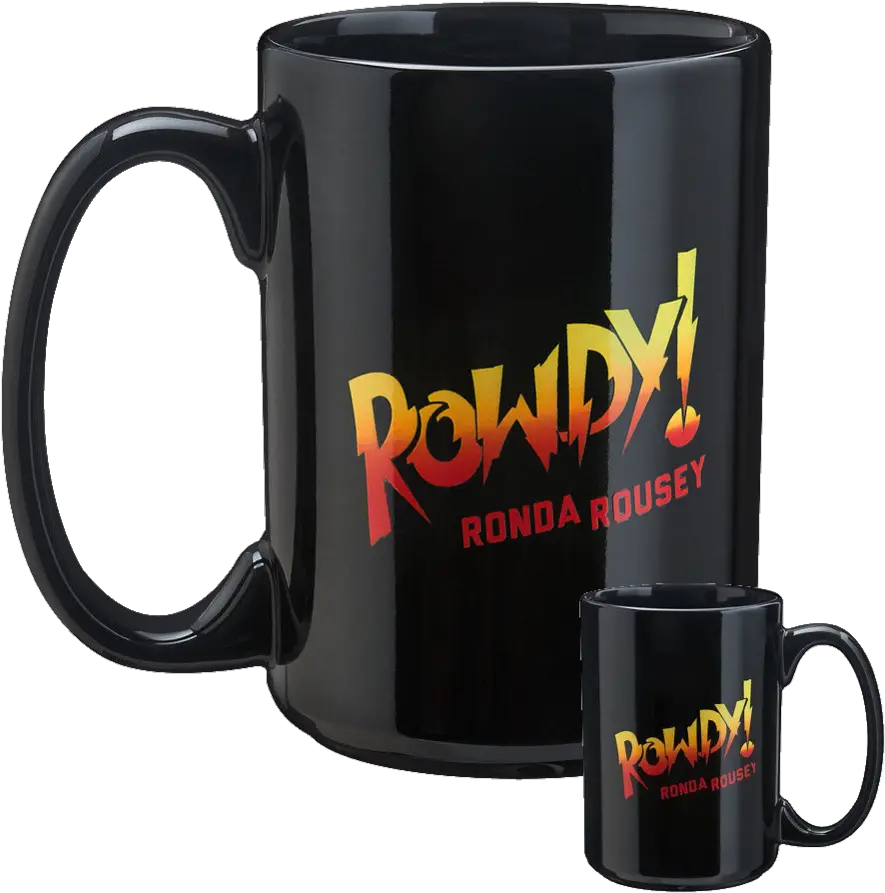  Rowdy Ronda Rousey 15 Oz Mug Png Ronda Rousey Png