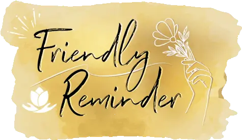  Reminder Friendly Sticker Reminder Friendly Yinee Language Png Reminder Icon Aesthetic