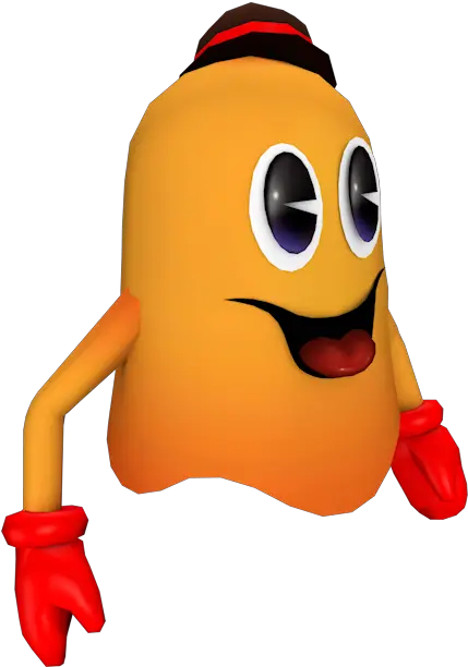  Gamecube Pacman World Rally Clyde The Models Resource Cartoon Png Pac Man Png