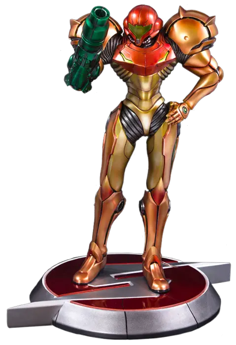  Nintendo Samus Varia Suit Statue By First 4 Figures Png