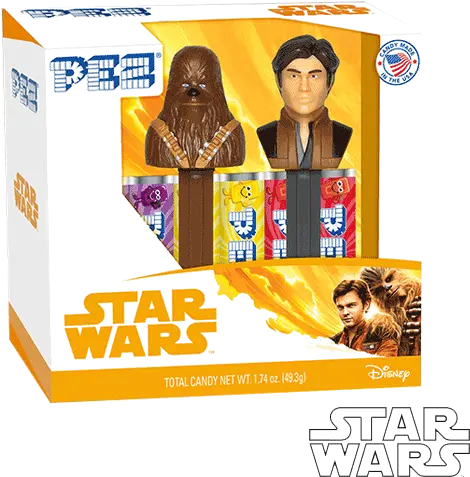  Star Wars Han Solo Twin Pack Pez Twin Pack Star Wars Han Solo 2018 Png Han Solo Png