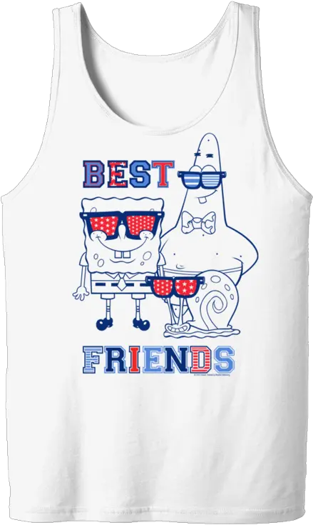  Spongebob Squarepants Red White And Undershirt Png Tank Top Icon