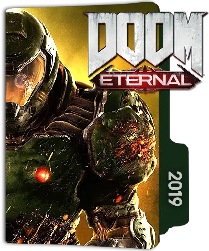  Doom Eternal Folder Icon Doom Eternal Game Folder Icon Png Doom Transparent