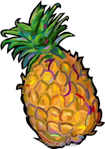  Pineapples Royalty Free Vector Clip Art Pomelo Png Pineapple Clipart Transparent Background