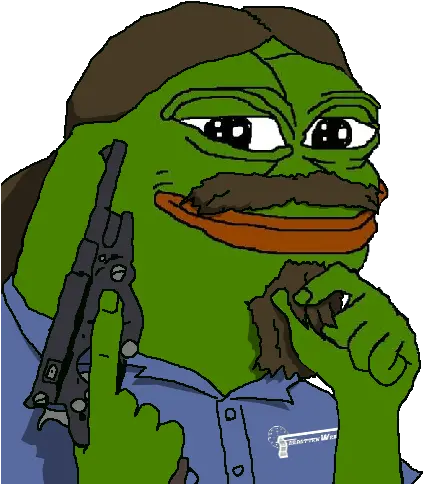  Pepe Sticker Pepe The Frog Gamer Png Pepe Frog Transparent