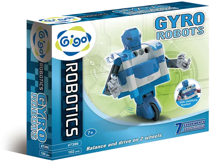  Gyro Robots U2013 Gigotoys Gigo Gt33624 Gyrorobot Robot Gyroscopic Png Robot Transparent