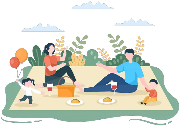  Family Picnic Icon Download In Glyph Style Picnic Png Fun Outing Icon