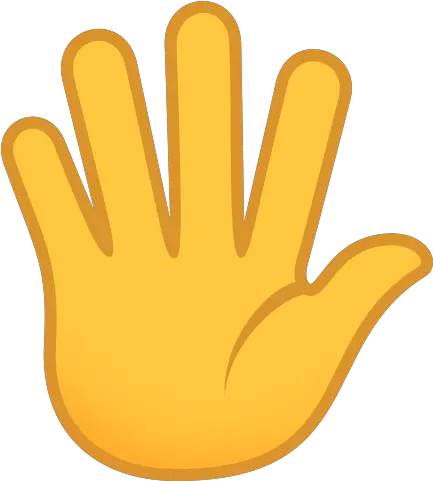  Emoji Hand With Spread Fingers To Copypaste Wprock Mão Emoji Png Fist Emoji Png