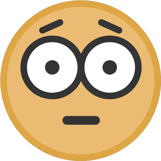  Yellow Shocked Face Graphic Picmonkey Graphics Adesivo Redondo Emoji Png Shocked Face Png