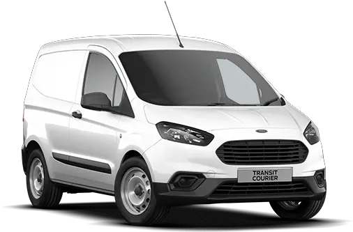  Vans And Pickups Range Ford Transit Courier Transparent Png White Van Png