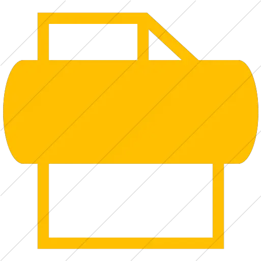  Iconsetc Simple Yellow Ocha Humanitarians Horizontal Png Fax Icon