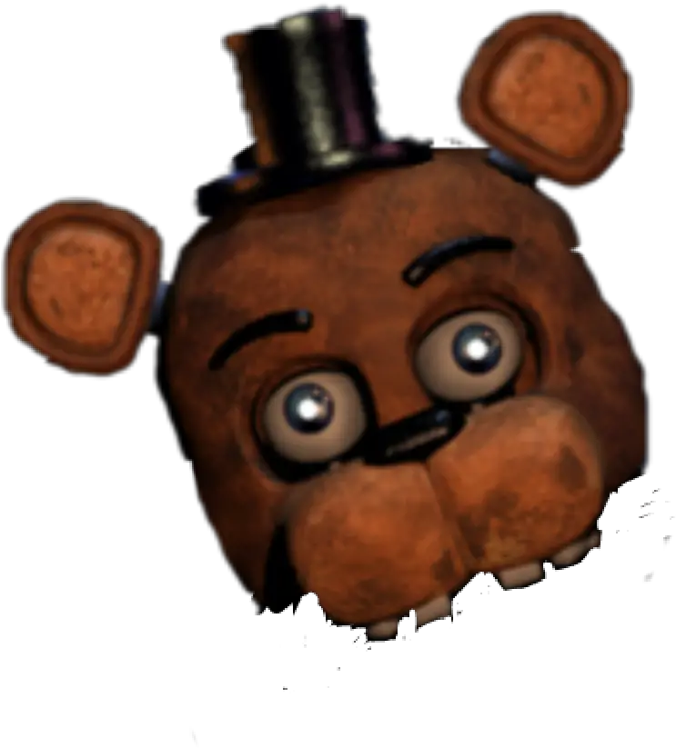  Freetoedit Fnaf Withered Freddy Head Fnaf 2 Withered Freddy Png Fnaf Png