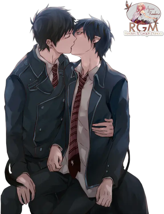  Rin Okumura X Yukio Png Yukio The Blue Exorcist Rin Okumura Png